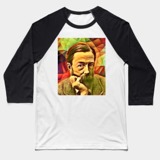 John Addington Symonds Snow Portrait | John Addington Symonds Artwork 15 Baseball T-Shirt